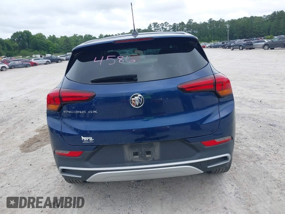 2023 Buick Encore GX Preferred with VIN KL4MMBS23PB034586, listed as a IAAI auction lot 42342330 with 12,272 mi miles and . Bid and sale history available at DreamBid. Image 16.