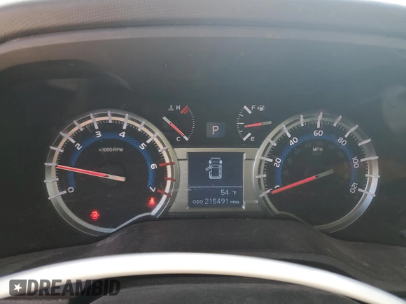 2014 Toyota 4Runner Limited with VIN JTEBU5JR4E5155650, listed as a Copart auction lot 46873815 with 215,491 mi miles and Non repairable. Bid and sale history available at DreamBid. Image 9.