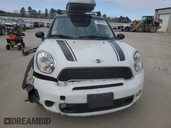 2012 MINI Countryman S with VIN WMWZC5C58CWM13141, listed as a Copart auction lot 48894185 with 128,291 mi miles and Salvage Title. Bid and sale history available at DreamBid. Image 5.