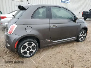 2016 FIAT 500e with VIN 3C3CFFGEXGT184011, listed as a Copart auction lot 44955155 with 48,196 mi miles and Clean Title. Bid and sale history available at carsss.com. Image 3.