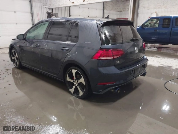 2018 Volkswagen Golf GTI S with VIN 3VW547AU9JM251101, listed as a IAAI auction lot 41505441 with 53,507 mi miles. Bid and sale history available at carsss.com. Image 3.
