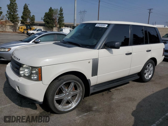 2008 Land Rover Range Rover HSE z VIN SALMF15468A290633, wystawiony jako Copart lot #60908895 z przebiegiem 144 505 mil mil oraz Czysty tytuł • Clean title. Historia ofert i sprzedaży dostępna na DreamBid. Obrazek 1.