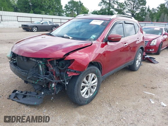 2015 Nissan Rogue S with VIN KNMAT2MT3FP511892, listed as a IAAI auction lot 42083204 with 140,022 mi miles and . Bid and sale history available at DreamBid. Image 2.