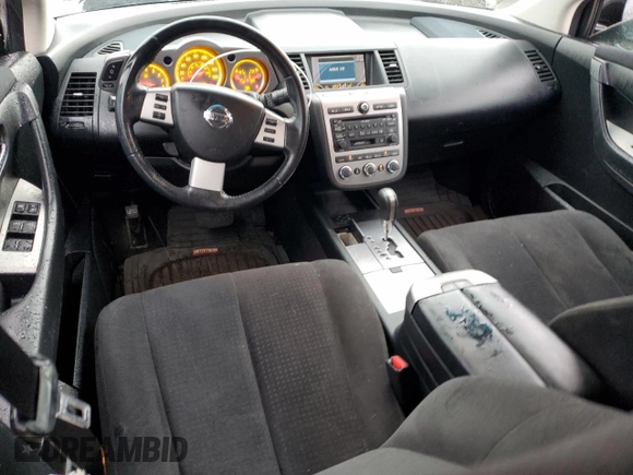 2007 Nissan Murano SL с VIN JN8AZ08T47W527186, выставлен на аукционе Copart как лот 55941295 с пробегом 117 495 миль миль и Списание • Salvage title. История ставок и продаж доступна на DreamBid. Изображение 8.