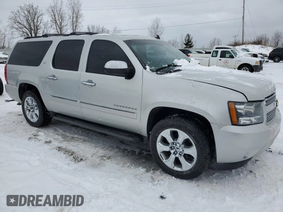 2010 Chevrolet Suburban LTZ with VIN 1GNUKKE36AR229085, listed as a Copart auction lot 45721095 with 201,743 mi miles and Clean Title. Bid and sale history available at carsss.com. Image 4.