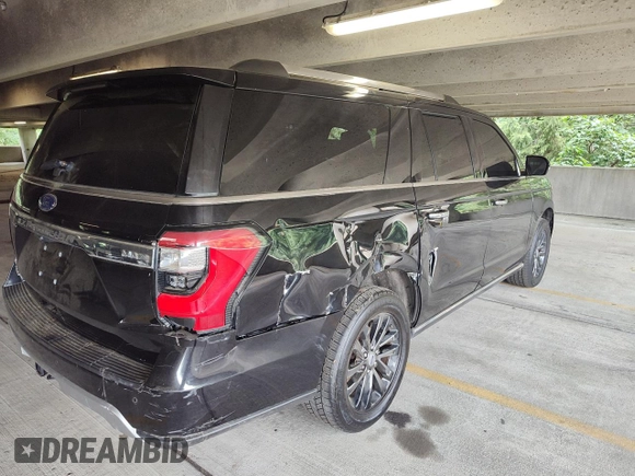 2019 Ford Expedition Max Limited with VIN 1FMJK2AT0KEA20849, listed as a Copart auction lot 64993925 with 118,923 mi miles and Clean title. Bid and sale history available at DreamBid. Image 4.