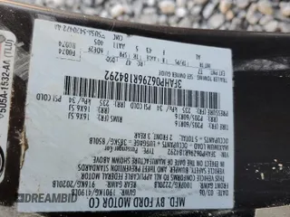 2006 Ford Fusion S with VIN 3FAHP06Z96R184292, listed as a Copart auction lot 88532905 with 133,216 mi miles and Salvage Title. Bid and sale history available at DreamBid. Image 13.
