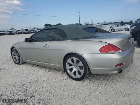 2006 BMW 6 Series 650Ci with VIN WBAEK13406CN72369, listed as a Copart auction lot 47076175 with 97,684 mi miles and Clean Title. Bid and sale history available at carsss.com. Image 2.