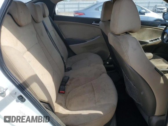 2013 Hyundai Accent GLS with VIN KMHCT4AE6DU536824, listed as a Copart auction lot 54086655 with 134,311 mi miles and Clean Title. Bid and sale history available at carsss.com. Image 10.