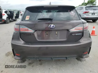 2014 Lexus CT 200h with VIN JTHKD5BH3E2185040, listed as a Copart auction lot 52197195 with 156,743 mi miles and Salvage Title. Bid and sale history available at DreamBid. Image 6.