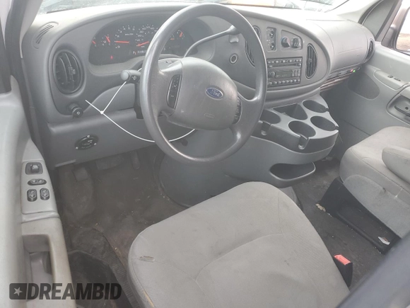 2008 Ford Econoline Cargo with VIN 1FTSS34S78DB56251, listed as a Copart auction lot 53987935 with 51,886 mi miles and Salvage Title. Bid and sale history available at DreamBid. Image 8.