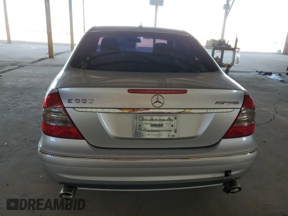 2008 Mercedes-Benz E-Class Sport 5.5L with VIN WDBUF72X48B309844, listed as a Copart auction lot 86982614 with 0 mi miles and Clean Title. Bid and sale history available at carsss.com. Image 6.