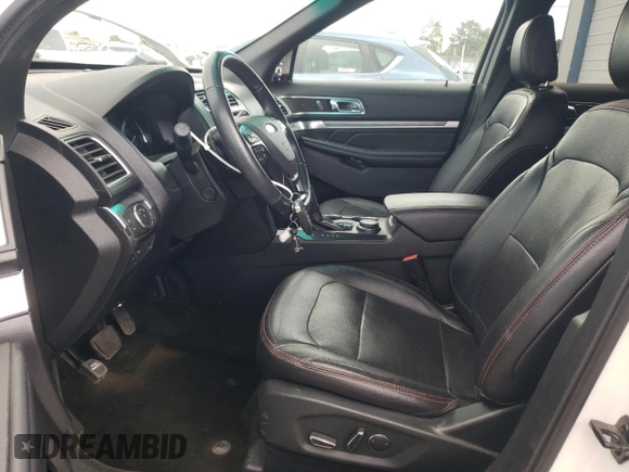 2018 Ford Explorer Sport with VIN 1FM5K8GT4JGB01013, listed as a Copart auction lot 60746615 with 73,583 mi miles and Salvage title. Bid and sale history available at DreamBid. Image 7.