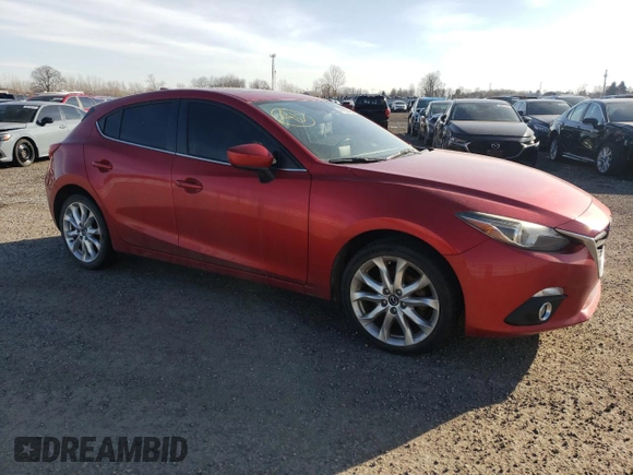 2015 Mazda 3 S Grand Touring with VIN JM1BM1M34F1276160, listed as a Copart auction lot 47063865 with 223,803 mi miles and Clean Title. Bid and sale history available at DreamBid. Image 4.