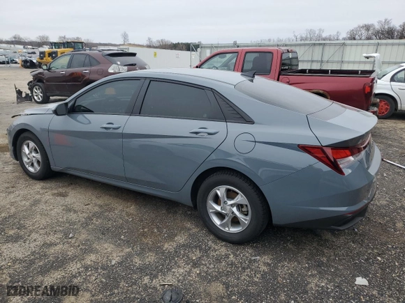 2021 Hyundai Elantra SE with VIN KMHLL4AG7MU177940, listed as a Copart auction lot 50993445 with 41,427 mi miles and Salvage Title. Bid and sale history available at carsss.com. Image 2.