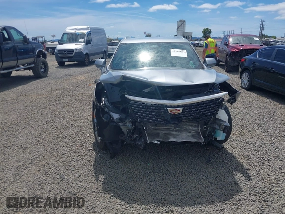 2024 Cadillac XT4 AWD Premium Luxury with VIN 1GYFZDR40RF141281, listed as a IAAI auction lot 42585681 with Not provided miles and . Bid and sale history available at DreamBid. Image 13.