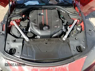 2022 Toyota GR Supra 3.0 with VIN WZ1DB0C0XNW051910, listed as a Copart auction lot 75352524 with 13,090 mi miles and Salvage Title. Bid and sale history available at carsss.com. Image 12.