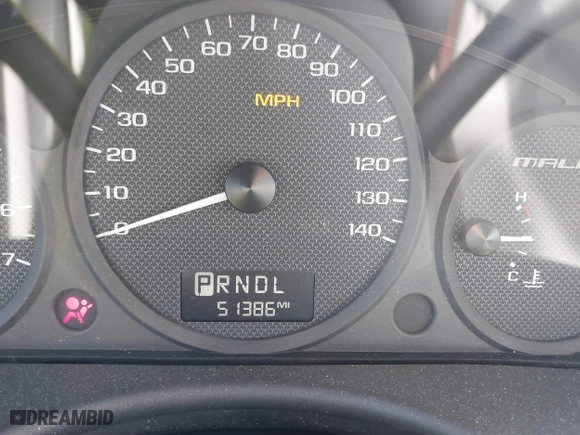 2004 Chevrolet Malibu with VIN 1G1ZS52F24F135055, listed as a IAAI auction lot 41591553 with 51,386 mi miles. Bid and sale history available at carsss.com. Image 7.
