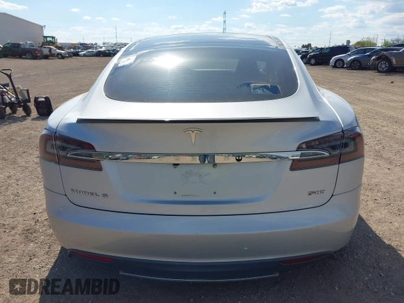 2012 Tesla Model S Performance with VIN 5YJSA1DP3CFP01348, listed as a IAAI auction lot 42185490 with 181,217 mi miles and . Bid and sale history available at DreamBid. Image 15.