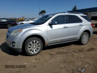 2011 Chevrolet Equinox LTZ z VIN 2CNALFEC5B6208320, wystawiony jako Copart lot #53671105 z przebiegiem 130 328 mil mil oraz Czysty tytuł • Clean title. Historia ofert i sprzedaży dostępna na DreamBid. Obrazek 1.