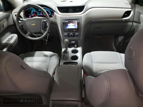 2013 Chevrolet Traverse LS with VIN 1GNKVFKD5DJ227818, listed as a Copart auction lot 47847575 with 198,489 mi miles and Salvage Title. Bid and sale history available at DreamBid. Image 8.