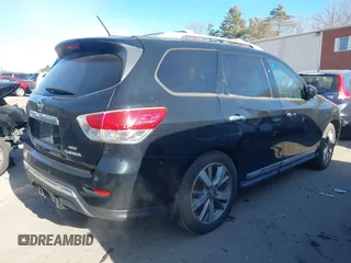 2013 Nissan Pathfinder SV with VIN 5N1AR2MM9DC612040, listed as a IAAI auction lot 41247711 with 179,289 mi miles. Bid and sale history available at carsss.com. Image 4.