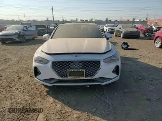 2019 Genesis G70 Dynamic with VIN KMTG34LE8KU037475, listed as a Copart auction lot 75364654 with 45,727 mi miles and Salvage Title. Bid and sale history available at DreamBid. Image 10.