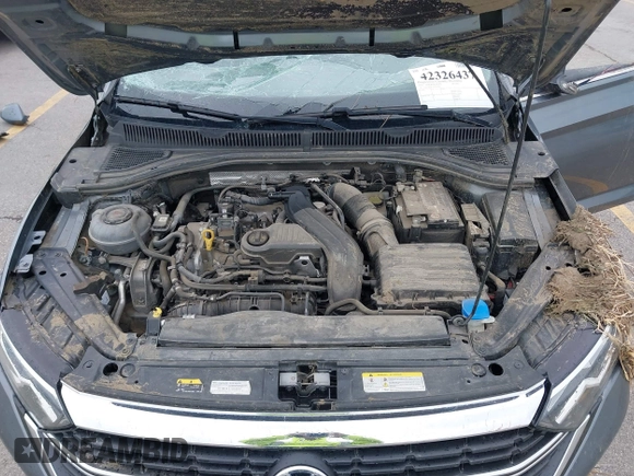 2022 Volkswagen Jetta SE with VIN 3VW7M7BU5NM000413, listed as a IAAI auction lot 42326437 with 61,385 mi miles and . Bid and sale history available at DreamBid. Image 10.