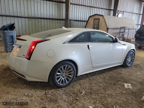 2014 Cadillac CTS Coupe Premium with VIN 1G6DD1E38E0178165, listed as a Copart auction lot 77033664 with 49,406 mi miles and Salvage Title. Bid and sale history available at carsss.com. Image 3.