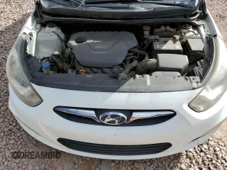 2012 Hyundai Accent GLS with VIN KMHCU4AE1CU151330, listed as a Copart auction lot 47549425 with 159,696 mi miles and Salvage Title. Bid and sale history available at carsss.com. Image 11.