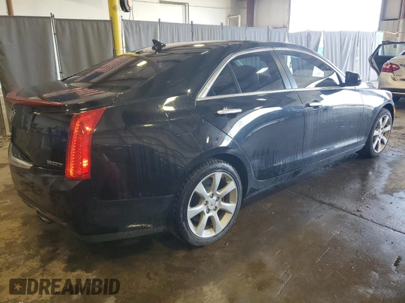 2013 Cadillac ATS z VIN 1G6AG5RX3D0141280, wystawiony jako Copart lot #60154705 z przebiegiem 123 640 mil mil oraz Szkoda całkowita • Salvage title. Historia ofert i sprzedaży dostępna na DreamBid. Obrazek 3.