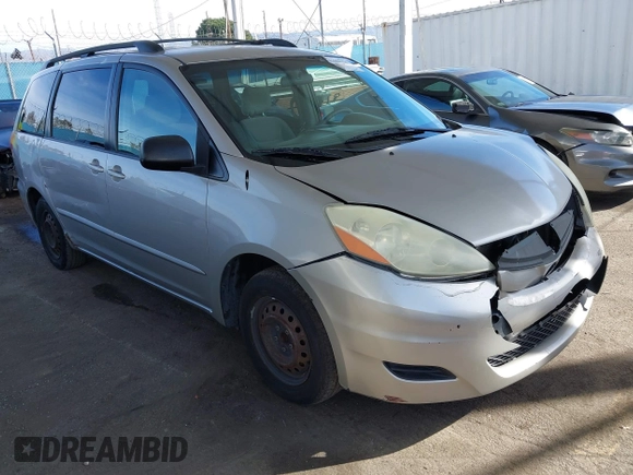 2006 Toyota Sienna CE with VIN 5TDZA23C56S508377, listed as a IAAI auction lot 41686756 with 167,465 mi miles. Bid and sale history available at carsss.com. Image 1.