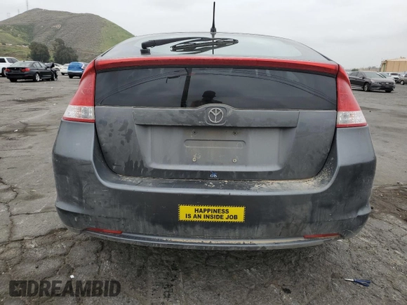 2010 Honda Insight EX with VIN JHMZE2H79AS017647, listed as a Copart auction lot 53311325 with 94,999 mi miles and Salvage Title. Bid and sale history available at DreamBid. Image 6.