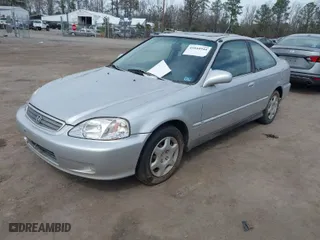 2000 Honda Civic EX with VIN 1HGEJ8240YL123777, listed as a IAAI auction lot 41844944 with 95972 miles. Bid and sale history available at carsss.com. Image 2.