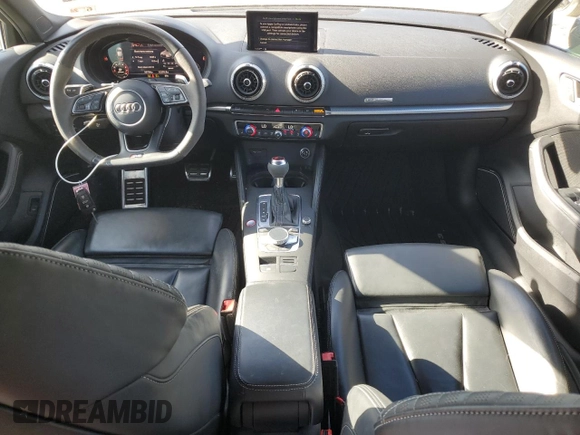 2019 Audi RS 3 with VIN WUABWGFF8KA907686, listed as a Copart auction lot 75947394 with 50,794 mi miles and Salvage title. Bid and sale history available at DreamBid. Image 8.
