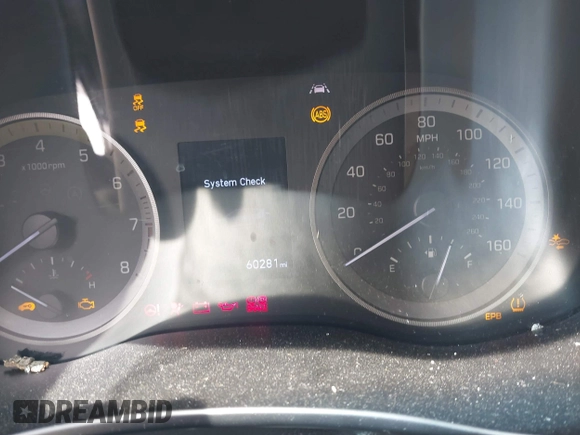 2019 Hyundai Tucson Sport with VIN KM8J33AL5KU066119, listed as a IAAI auction lot 42041651 with 60,281 mi miles. Bid and sale history available at carsss.com. Image 7.