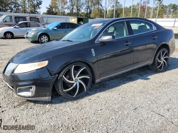 2009 Lincoln MKS with VIN 1LNHM94R49G611346, listed as a Copart auction lot 75303404 with 235,506 mi miles and Salvage Title. Bid and sale history available at carsss.com. Image 1.