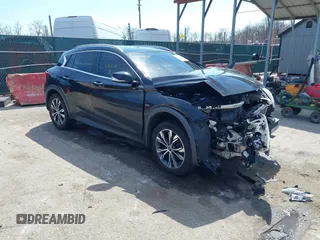2017 Infiniti QX30 Premium z VIN SJKCH5CR7HA022688, wystawiony jako IAAI lot #41883348 z przebiegiem 87 419 mil mil oraz . Historia ofert i sprzedaży dostępna na DreamBid. Obrazek 1.