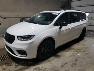 2025 Chrysler Pacifica Limited z VIN 2C4RC1GG5SR548849, wystawiony jako Copart lot #59284295 z przebiegiem 13 293 mil mil oraz Czysty tytuł • Clean title. Historia ofert i sprzedaży dostępna na DreamBid. Obrazek 1.