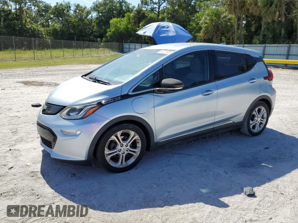 2017 Chevrolet Bolt EV LT with VIN 1G1FW6S09H4143860, listed as a Copart auction lot 61221355 with 115,274 mi miles and Non repairable. Bid and sale history available at DreamBid. Image 1.