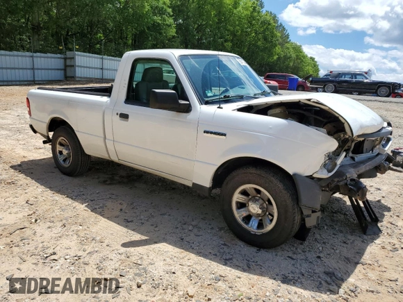 2008 Ford Ranger XL with VIN 1FTYR10D88PA70401, listed as a Copart auction lot 55841245 with 154,665 mi miles and Salvage title. Bid and sale history available at DreamBid. Image 4.