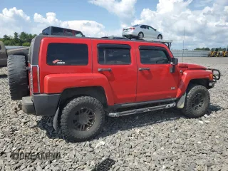 2006 Hummer H3 with VIN 5GTDN136468263670, listed as a Copart auction lot 68622554 with 134,008 mi miles and Salvage Title. Bid and sale history available at carsss.com. Image 3.