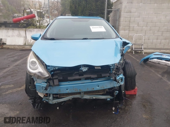 2015 Toyota Prius One with VIN JTDKDTB3XF1112555, listed as a IAAI auction lot 41655384 with 165,551 mi miles and . Bid and sale history available at carsss.com. Image 13.