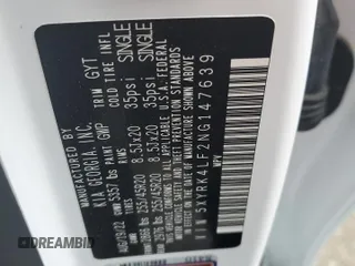 2022 Kia Sorento SX z VIN 5XYRK4LF2NG147639, wystawiony jako Copart lot #50264104 z przebiegiem 49 891 mil mil oraz Szkoda całkowita • Salvage title. Historia ofert i sprzedaży dostępna na DreamBid. Obrazek 13.