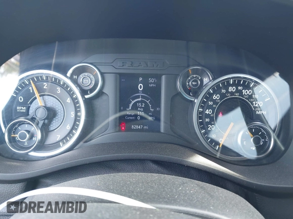 2021 Ram 2500 Big Horn with VIN 3C6UR5DJ8MG552586, listed as a IAAI auction lot 41826654 with 82,847 mi miles and . Bid and sale history available at DreamBid. Image 7.