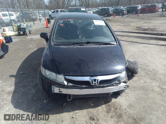 2010 Honda Civic LX with VIN 19XFA1F59AE086241, listed as a IAAI auction lot 41775385 with 188,240 mi miles and . Bid and sale history available at DreamBid. Image 12.