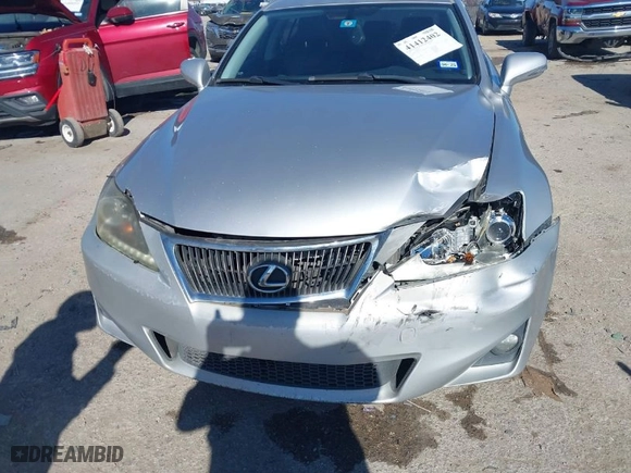 2011 Lexus IS 250 with VIN JTHBF5C25B5148652, listed as a IAAI auction lot 41412402 with NaN miles. Bid and sale history available at carsss.com. Image 6.