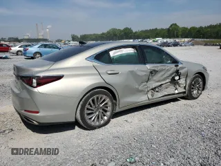 2020 Lexus ES 350 Luxury with VIN 58AEZ1B1XLU053572, listed as a Copart auction lot 53864295 with 30,852 mi miles and Salvage title. Bid and sale history available at DreamBid. Image 3.