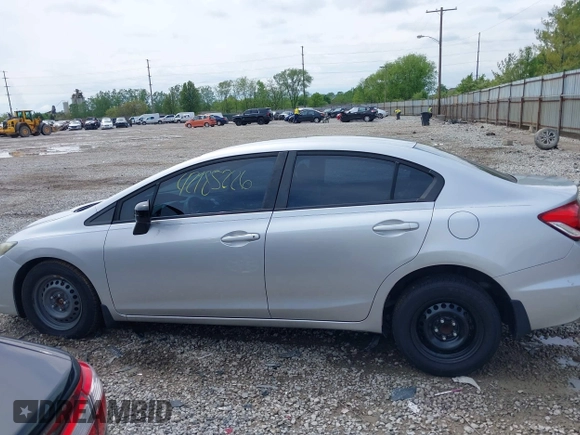 2015 Honda Civic LX with VIN 19XFB2F53FE003364, listed as a IAAI auction lot 42185226 with 150,001 mi miles and . Bid and sale history available at DreamBid. Image 13.