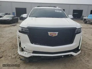 2022 Cadillac Escalade Sport Platinum with VIN 1GYS4GKL5NR186998, listed as a Copart auction lot 85714654 with 47,577 mi miles and Salvage Title. Bid and sale history available at carsss.com. Image 5.
